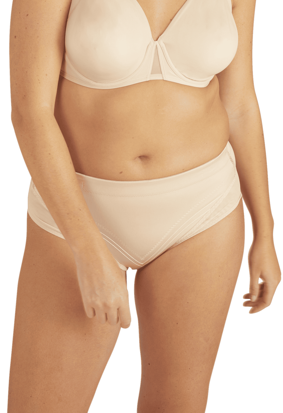 Culotte Body Galbe Elégance - Nude / nacre