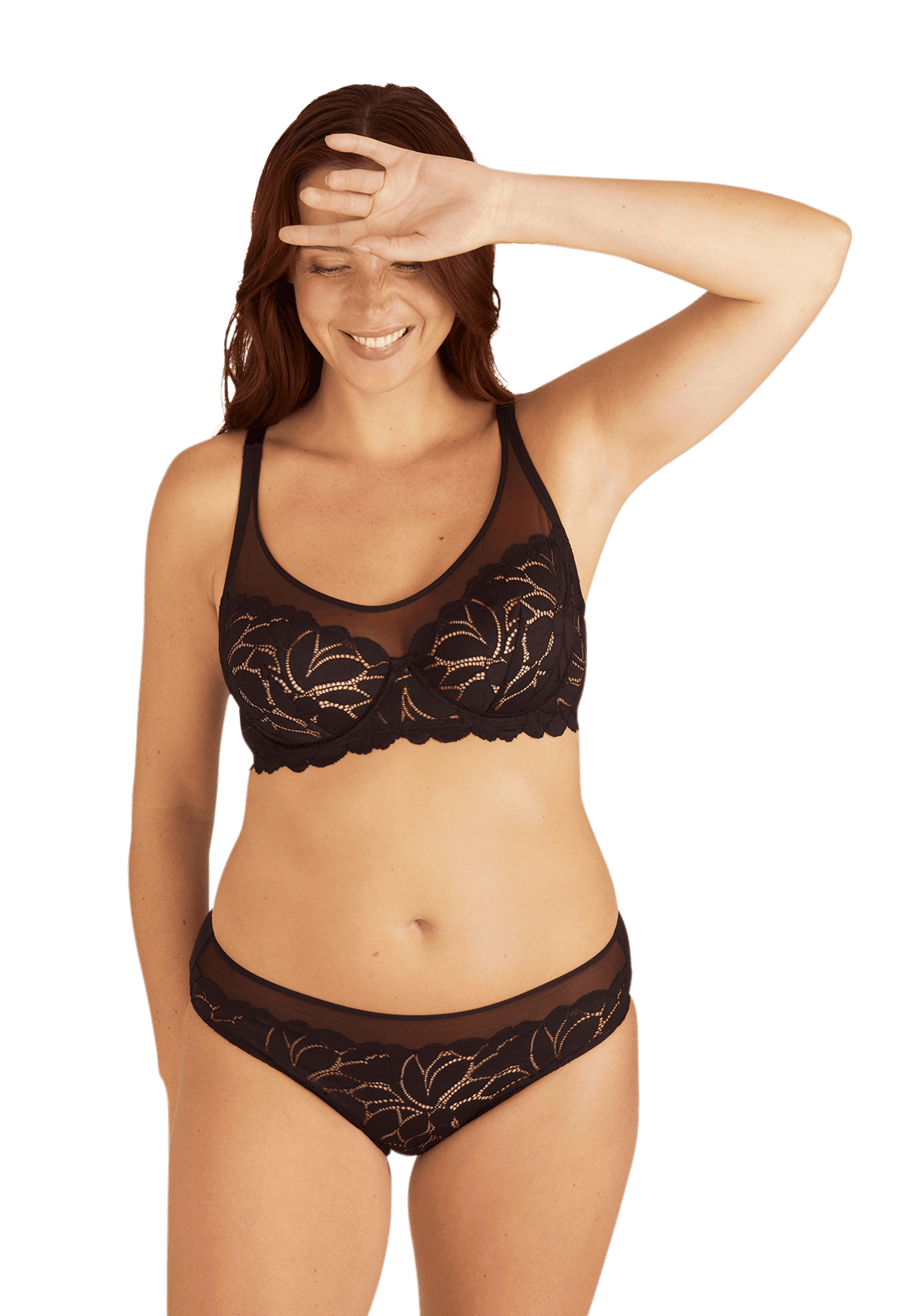 Slip Dentelle Prodigieuse - Noir