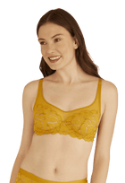 Soutien-gorge à armatures Dentelle Prodigieuse - Ocre
