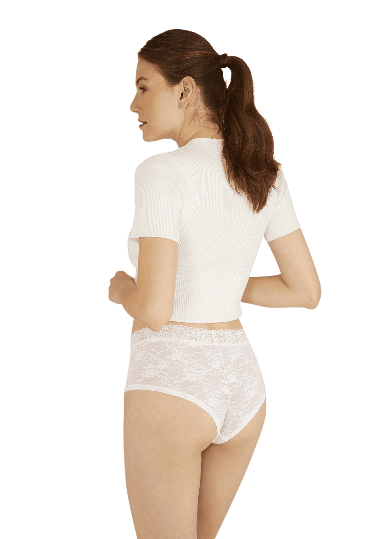 Duo Pop Lot de 2 Shortys - Vert éclatant / blanc