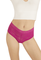 Duo Pop Lot de 2 Shortys - Fuchsia / blanc