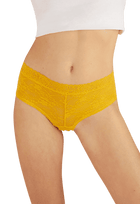 Duo Pop Lot de 2 Shortys - Noir / jaune d'or
