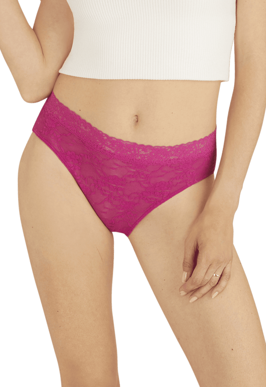 Duo Pop Lot de 2 Slips - Fuchsia / blanc