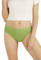 Duo Pop Lot de 2 Slips - Vert éclatant / fuchsia