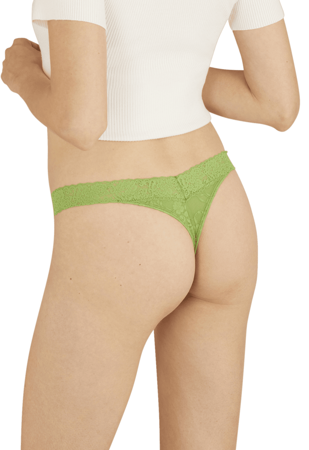Duo Pop Lot de 2 Strings - Vert éclatant / blanc