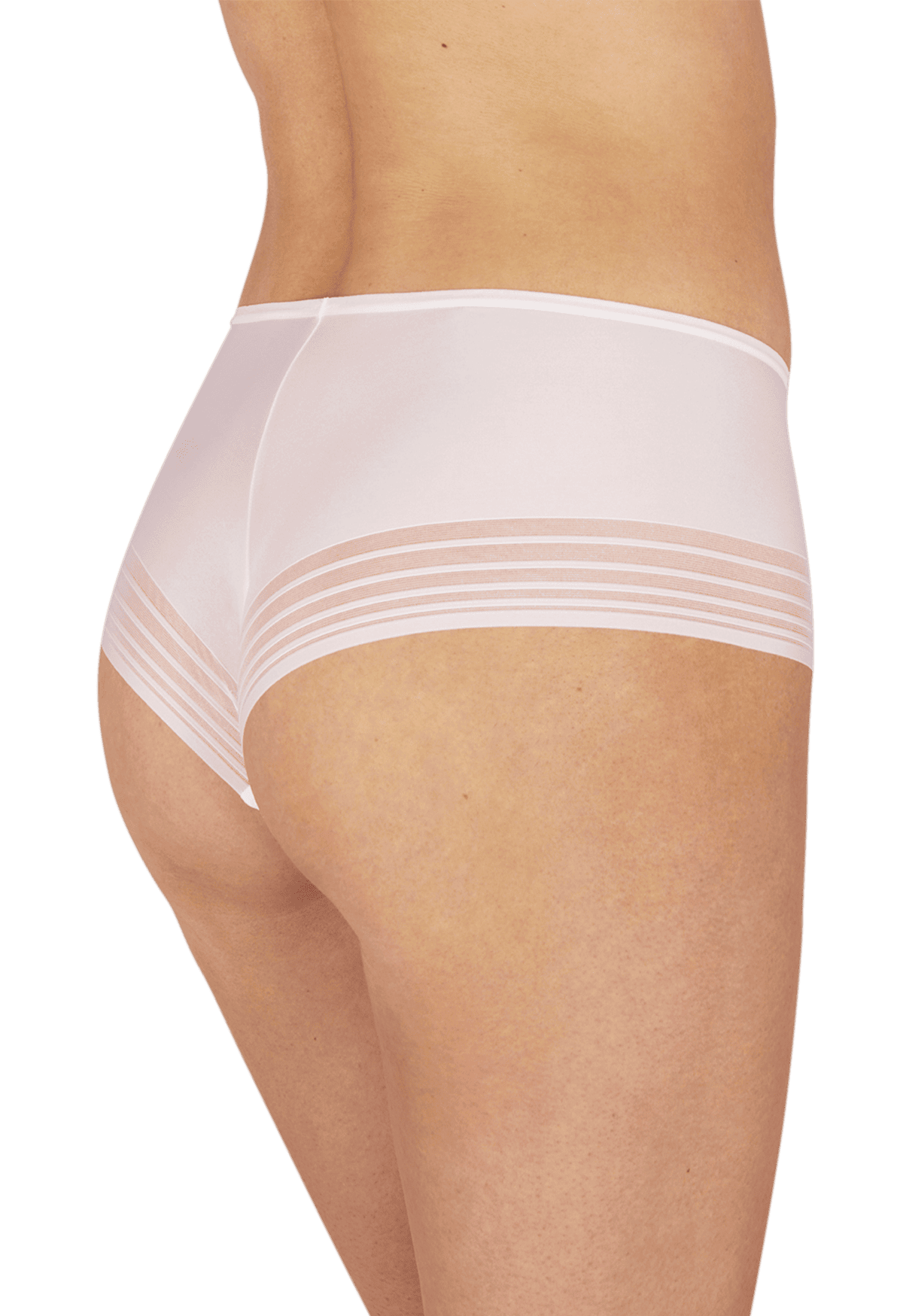 Shorty Graphique Invisible - Blanc