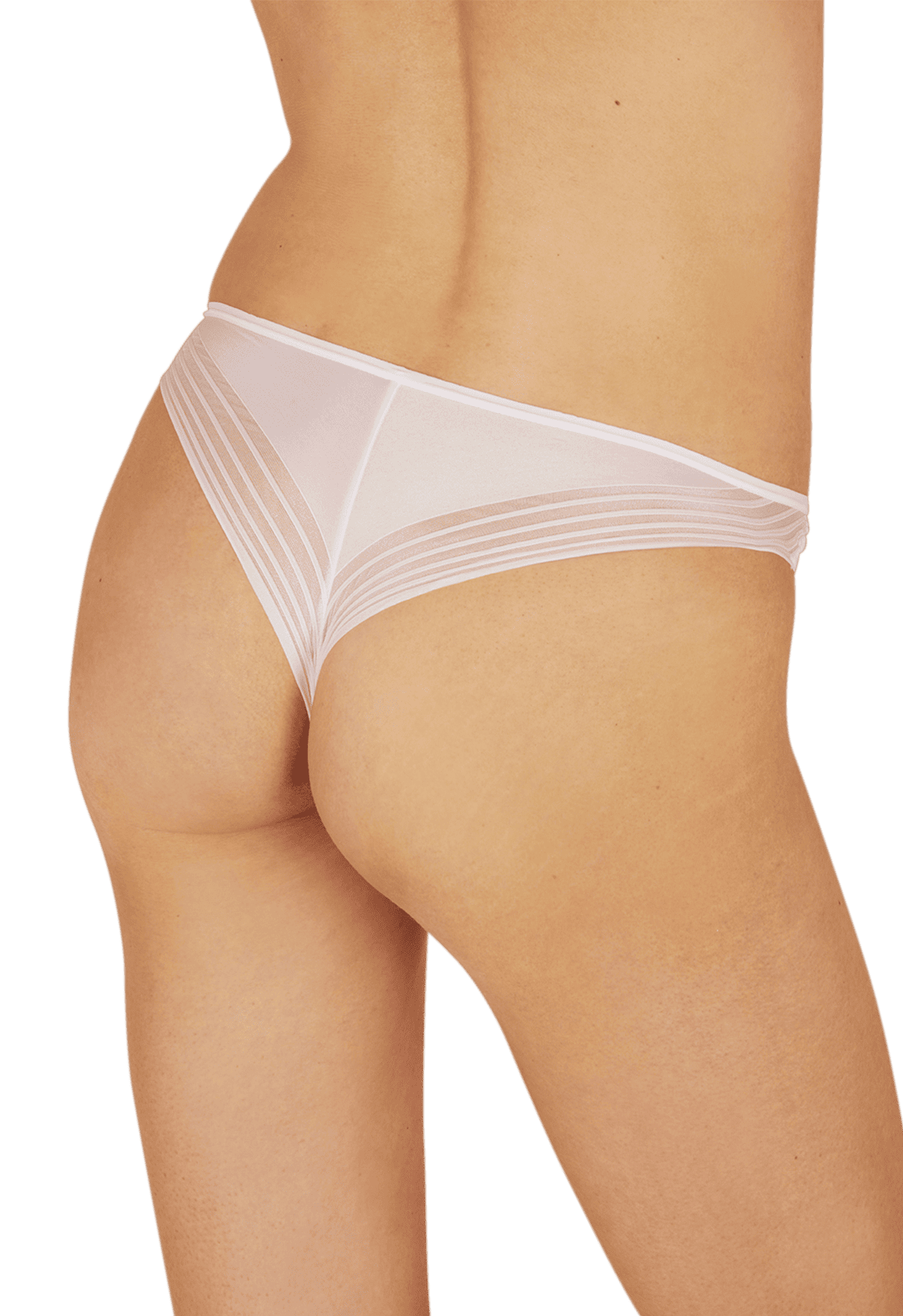 Tanga Invisible - Blanc