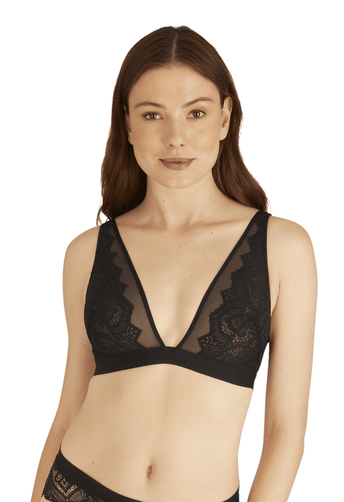 Soutien-gorge sans armatures Magnetik - Noir