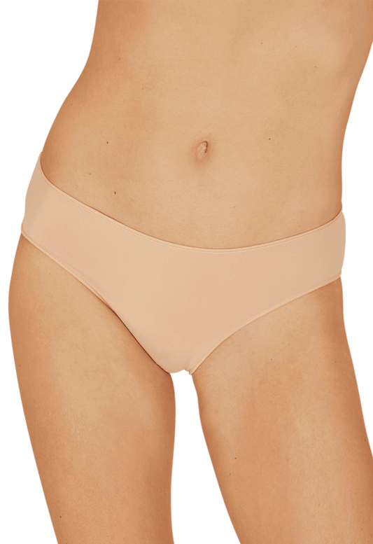 Lot de 3 Slips - Trio Essentiel Micro - Nude / noir / blanc