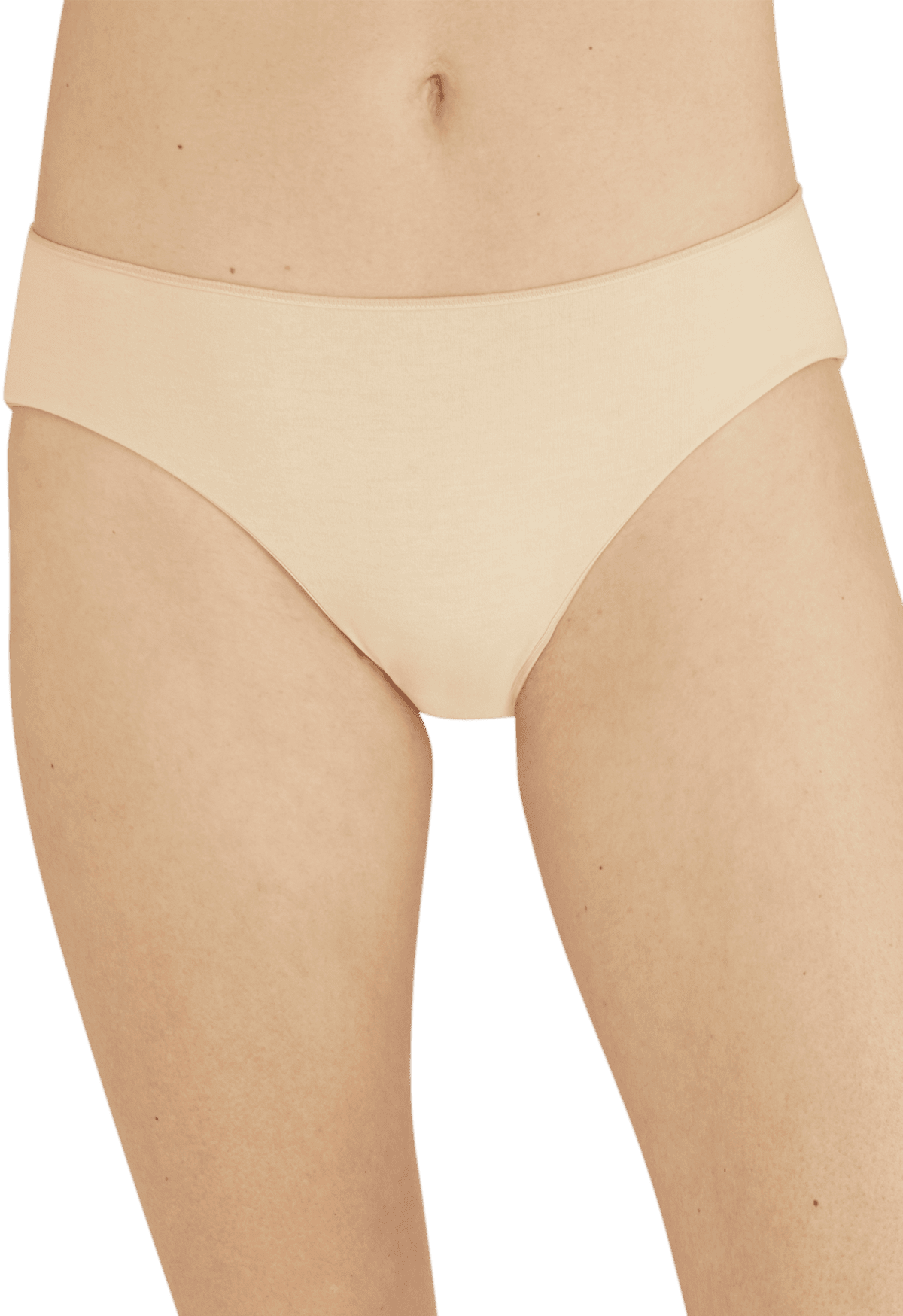 Lot de 3 slips en coton bio Intimement Bio - Graphique / noir / nude