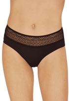 Lot de 3 Slips - Trio Modal - Noir / nude / blanc