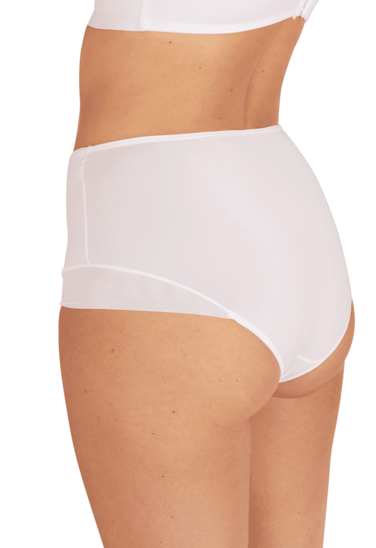 Shorty taille haute Tulle Design - Blanc