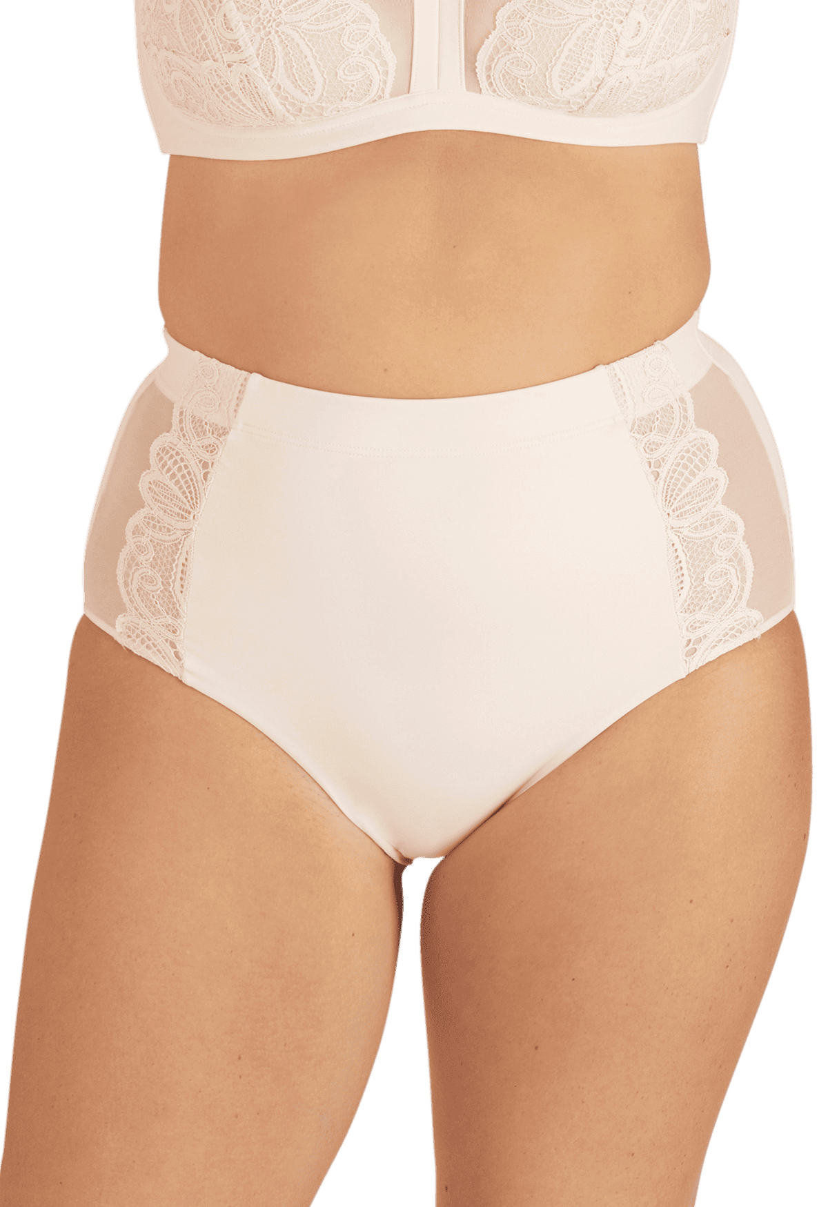 Culotte en dentelle Well Allure - Poudre