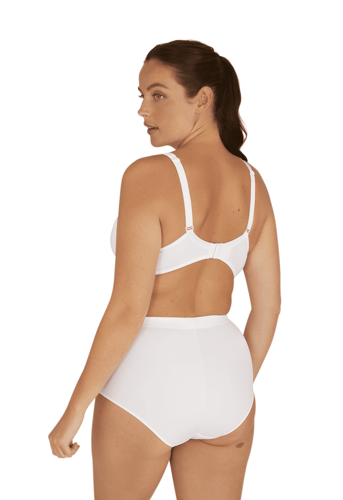Culotte taille haute Well Allure - Blanc