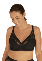 Soutien-gorge à armatures dentelle Well Allure - Noir