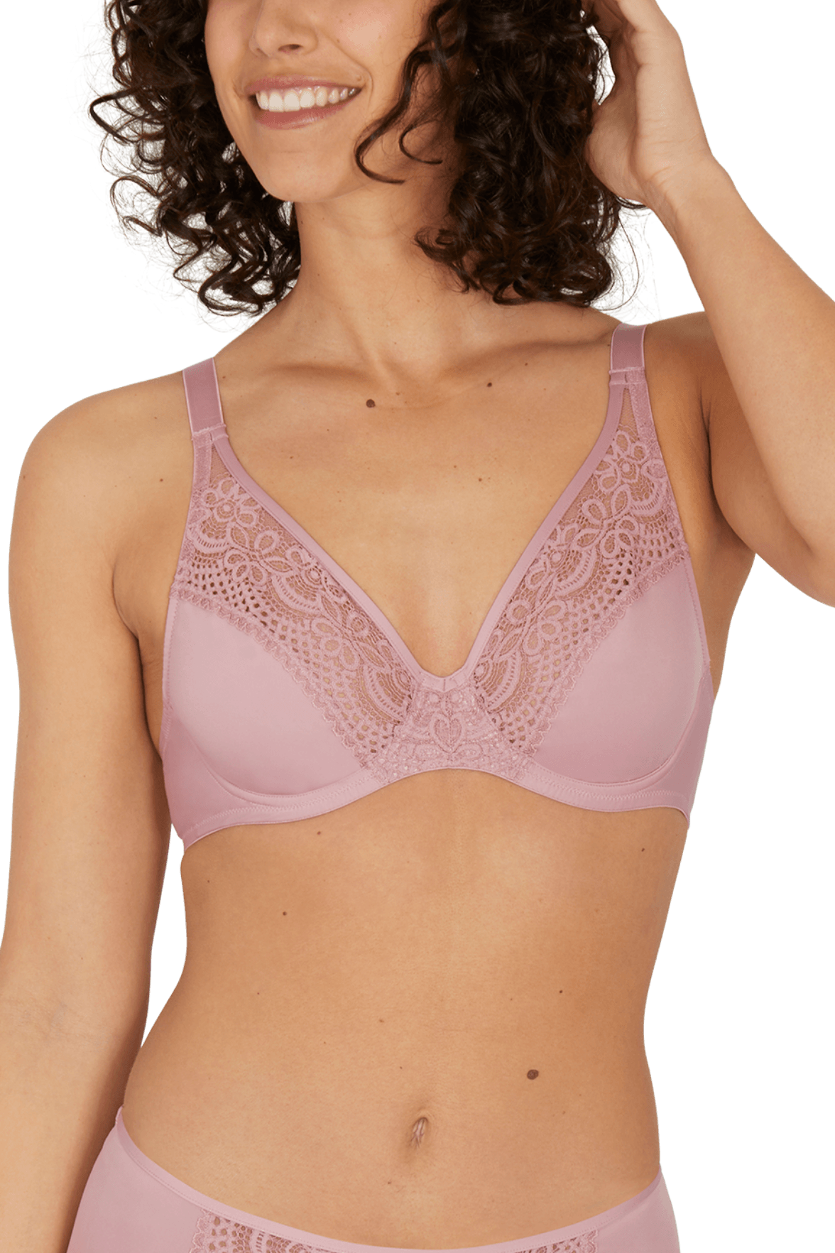 Soutien-gorge foulard à armatures L'irrésistible - Lilas