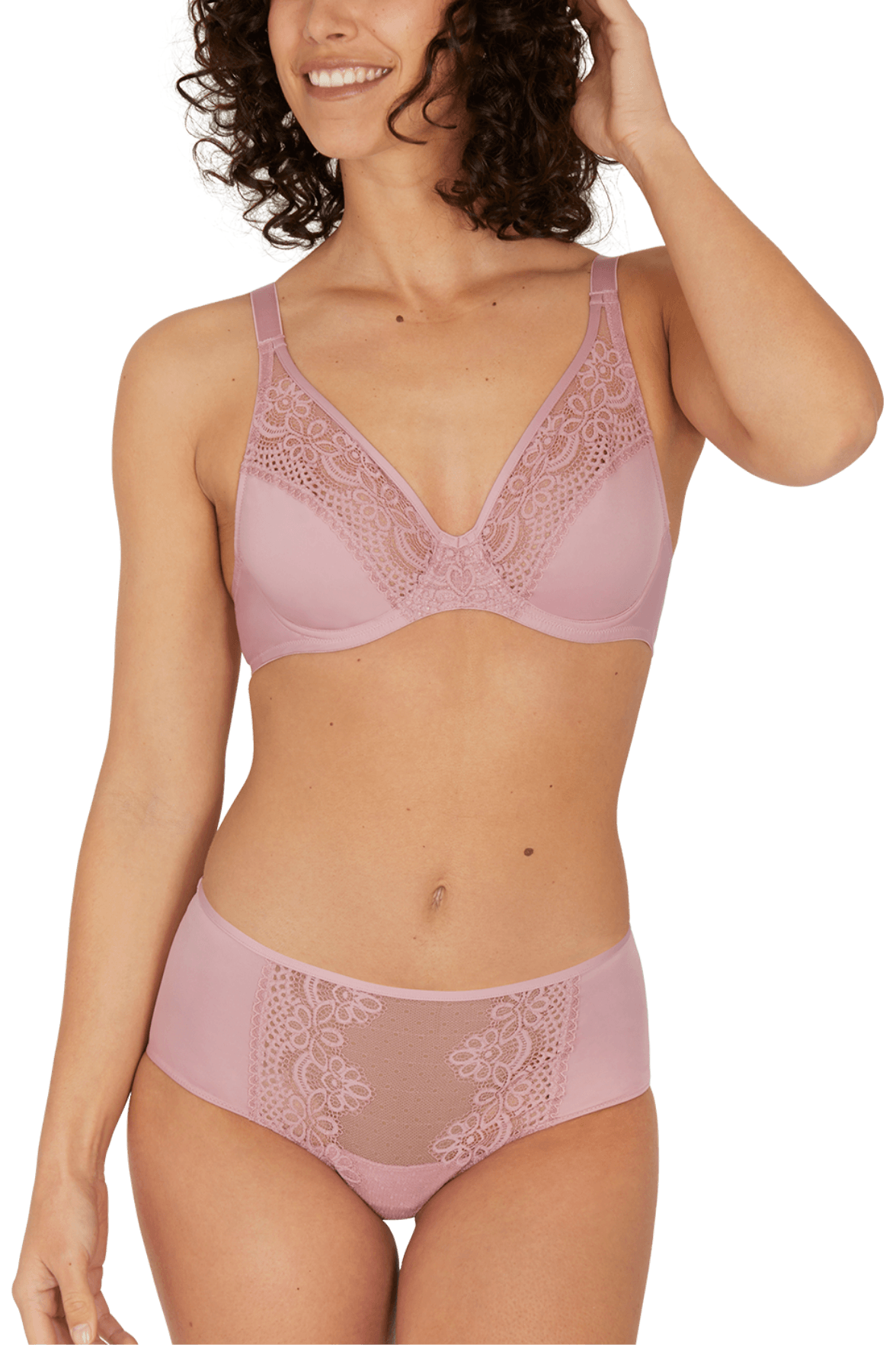 Soutien-gorge foulard à armatures L'irrésistible - Lilas