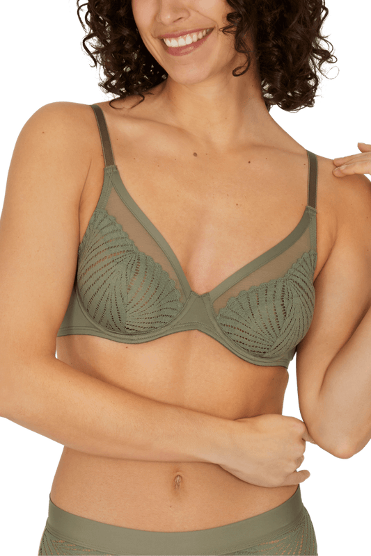 Soutien-gorge à armatures Muse - Kaki
