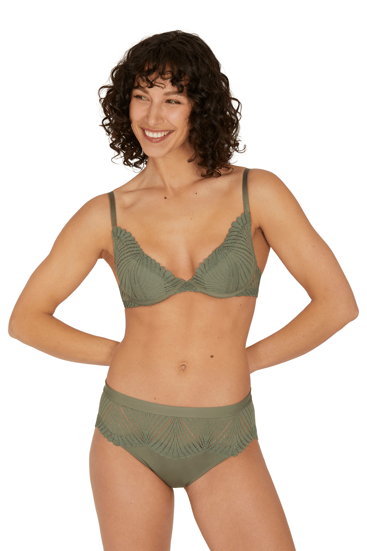 Slip Brésilien Muse - Kaki