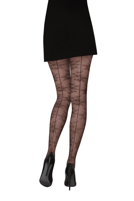 Collant Fantaisie 25D Dentelle Florale Magic Nights