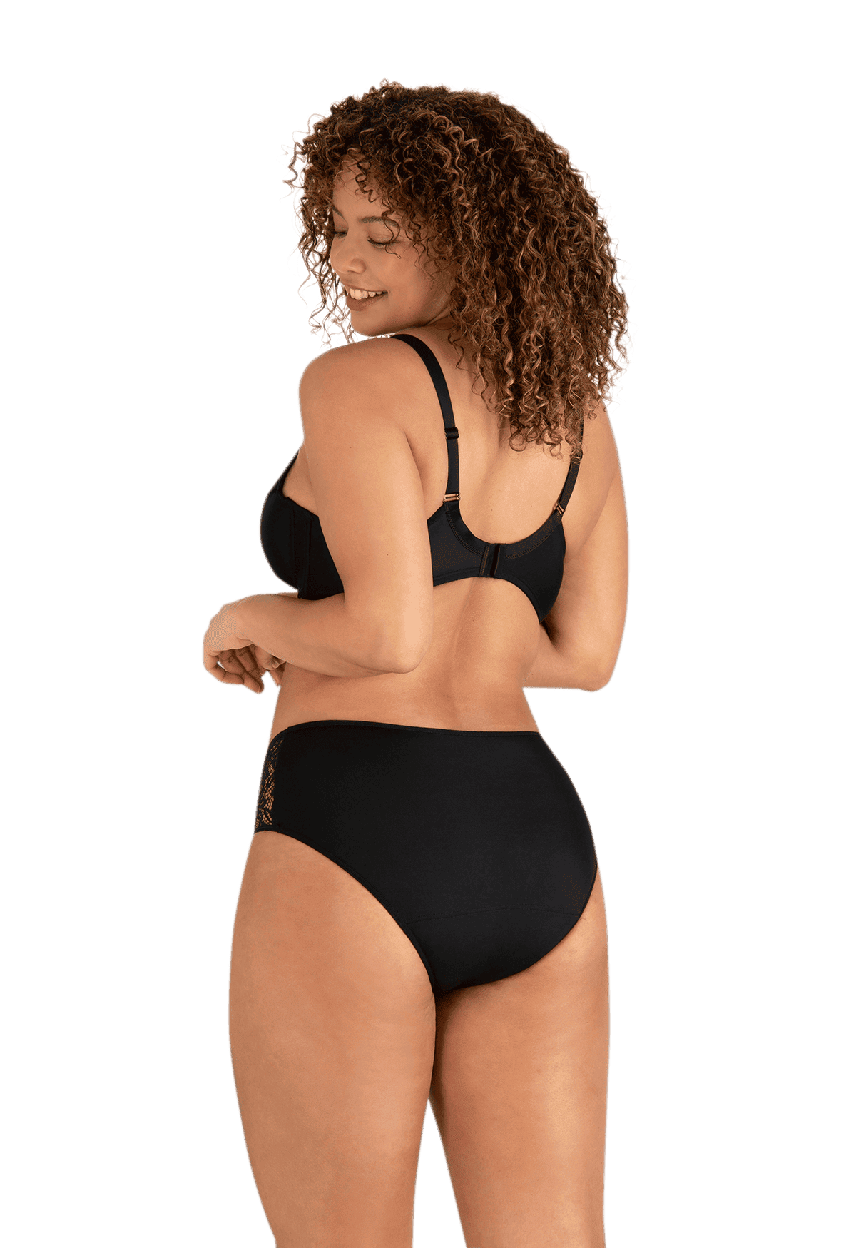 Culotte Absorbante Well Allure Intimement WELL - Noir