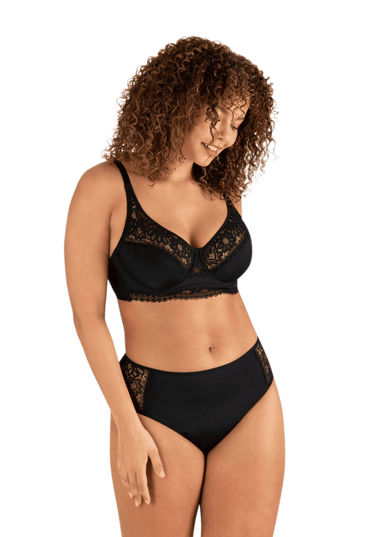 Culotte Absorbante Well Allure Intimement WELL - Noir