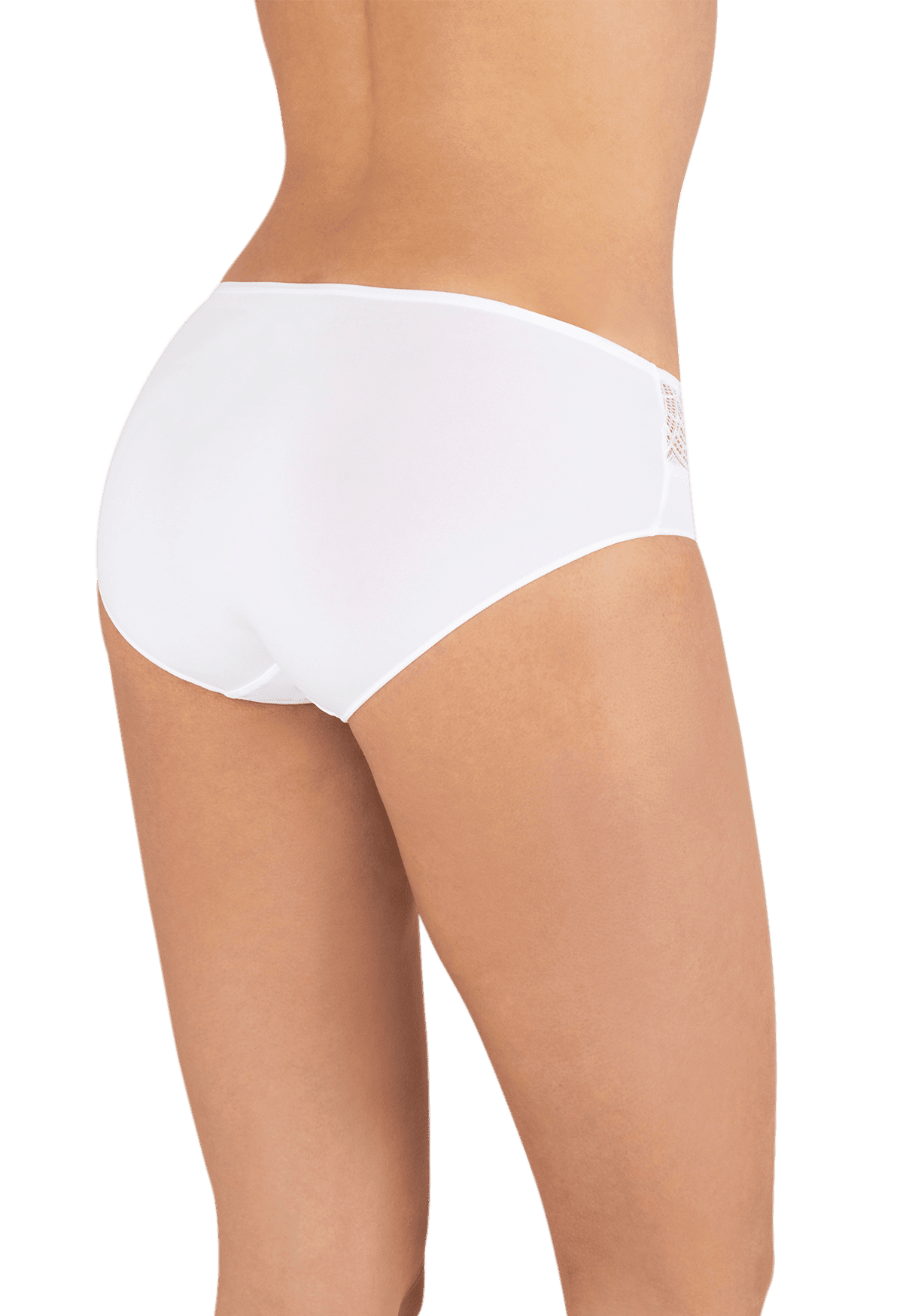 Lot de 3 Slips - Trio Dentelle Micro - Blanc