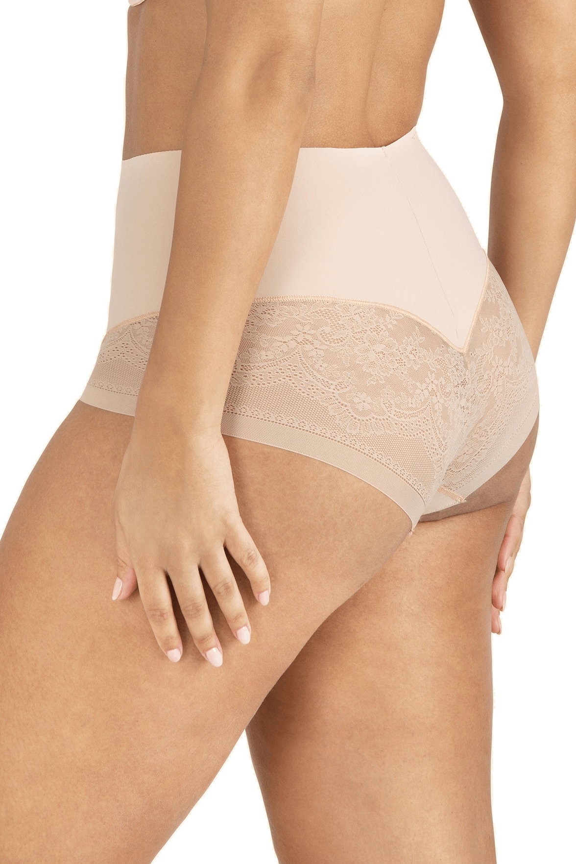 Culotte Dentelle Invisi Galbe - Nude Blush