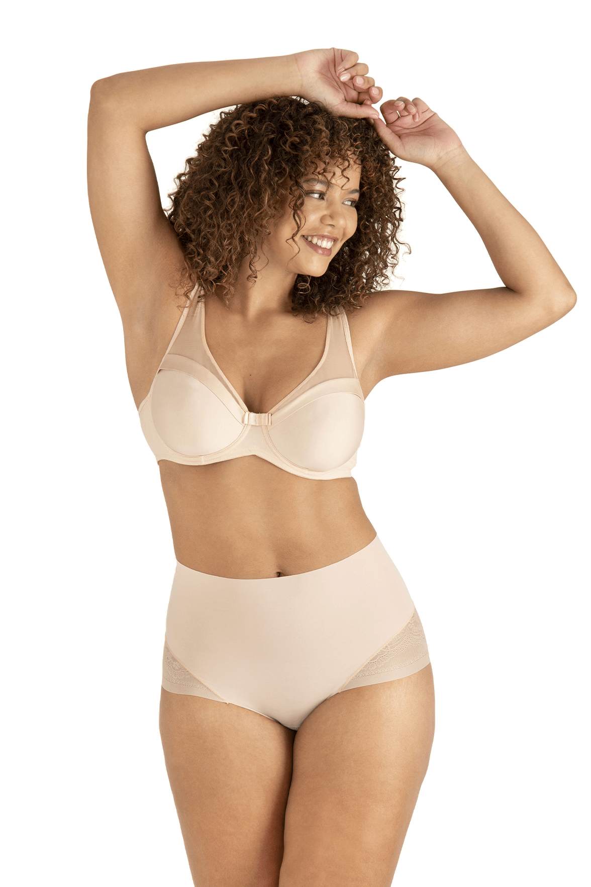 Culotte Dentelle Invisi Galbe - Nude Blush