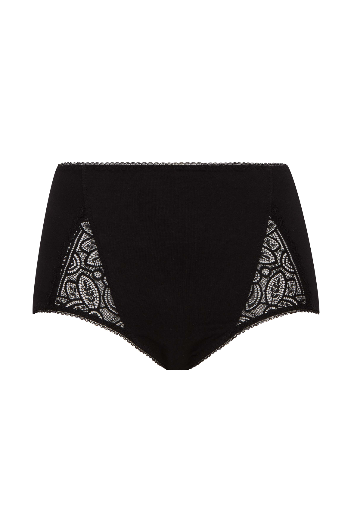 Culotte Maxi Coton Confort - Noir
