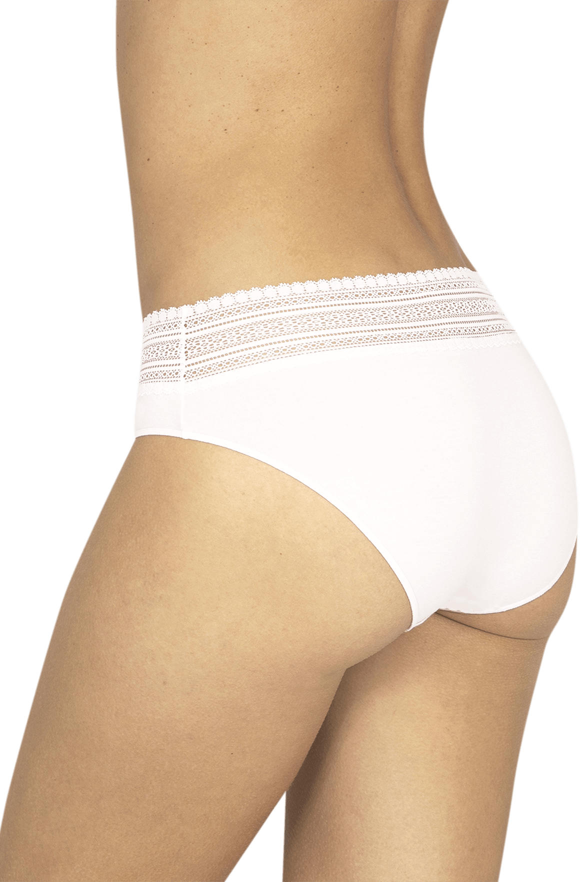 Lot de 2 slips en coton bio Intimement Bio - Blanc