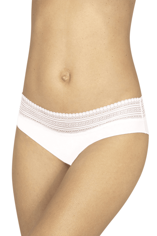 Lot de 2 slips en coton bio Intimement Bio - Blanc