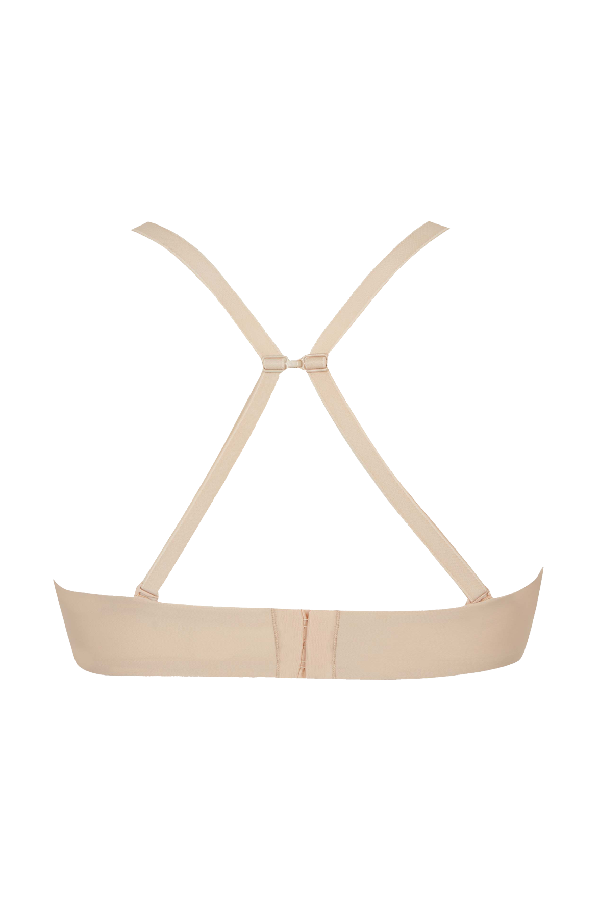 Soutien-gorge bandeau bretelles multipositions amovibles invisible Nuances - Nude