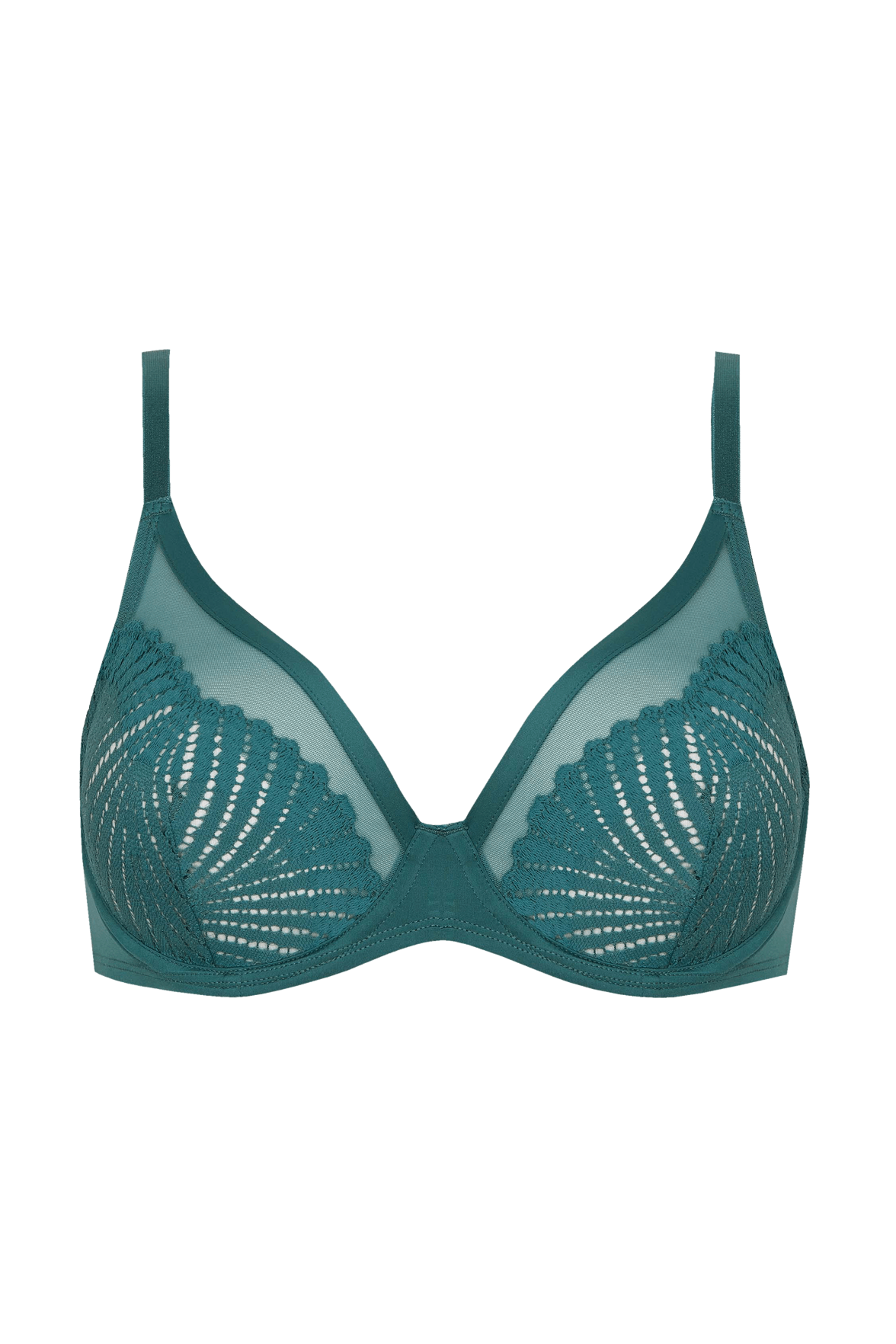Soutien-gorge à armatures Muse - Vert paon