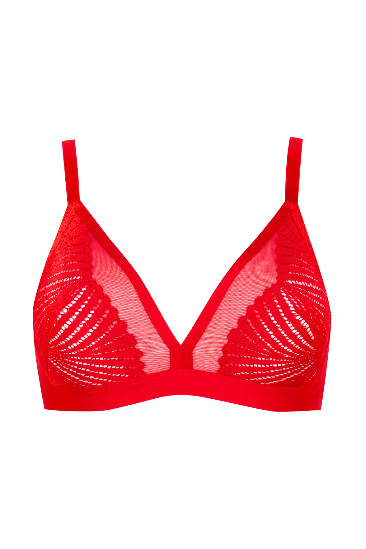 Soutien-gorge sans armatures Muse - Rouge ardent