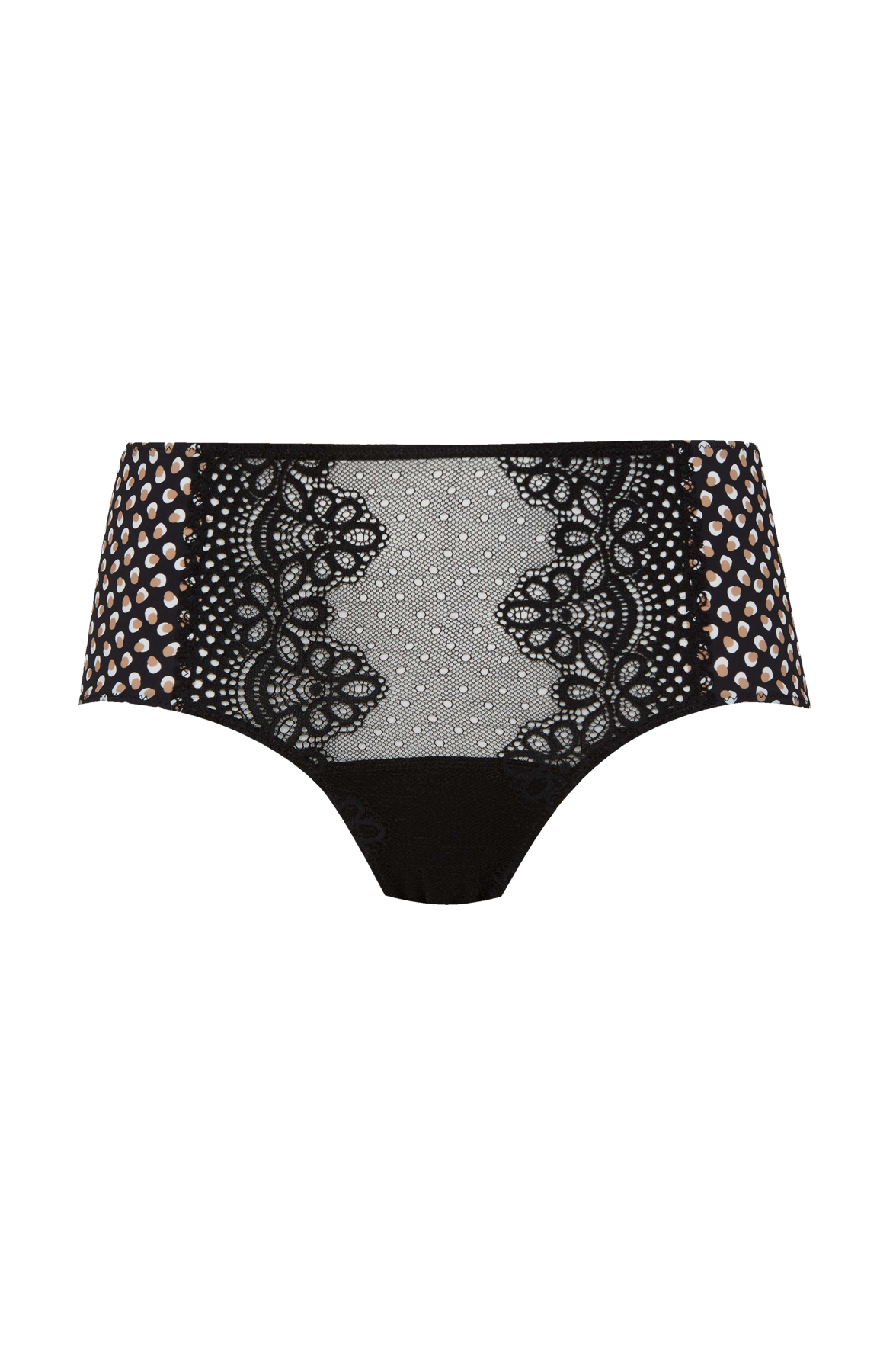 Shorty en dentelle et microfibre L'irrésistible - Bulles