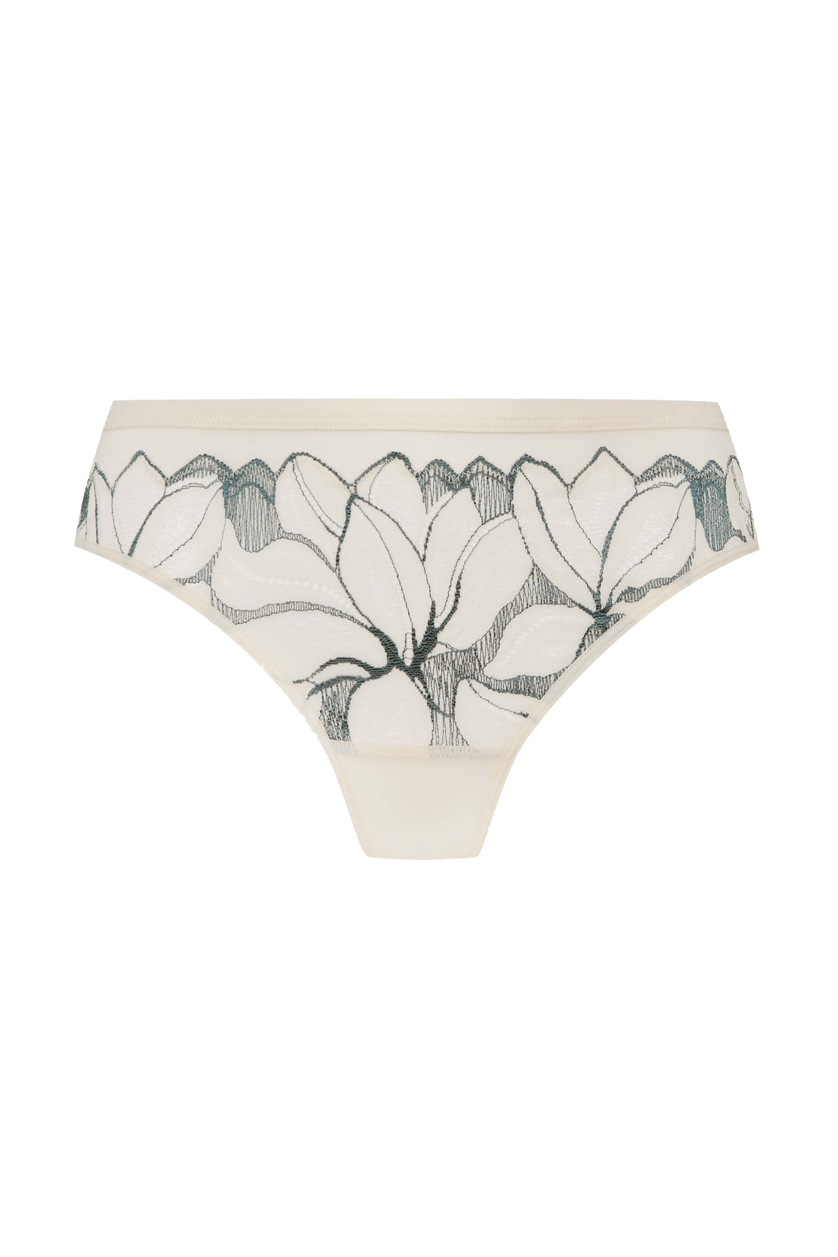 Slip Brésilien Nymphéas - Soie