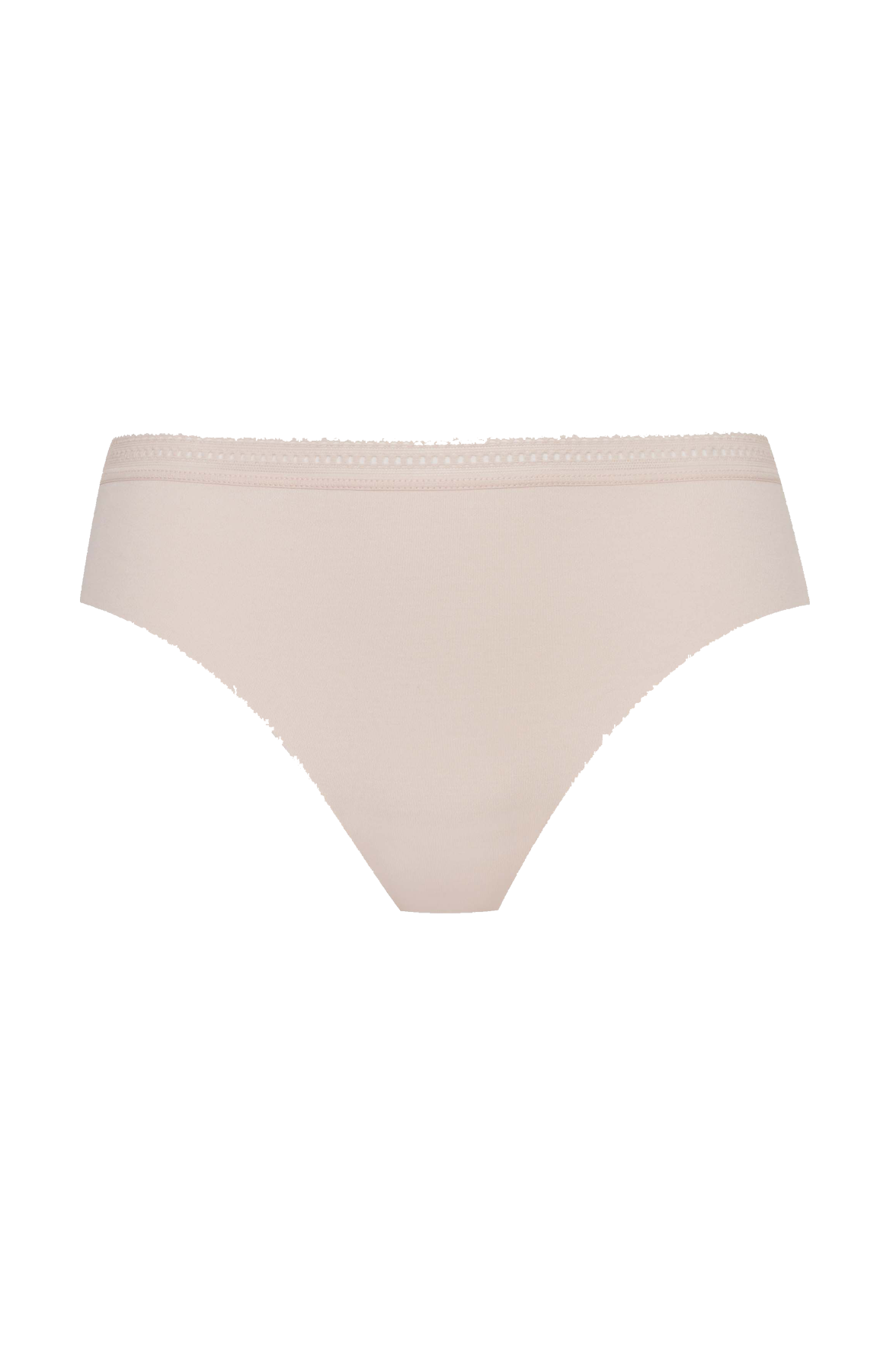 Lot de 3 Slips - Trio Invisible Modal - Rouge ardent / poudre / noir
