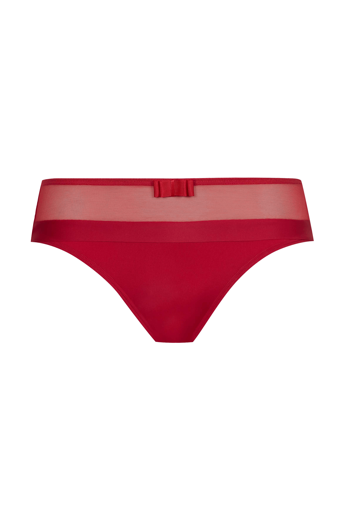 Slip Tulle Design - Rouge ardent