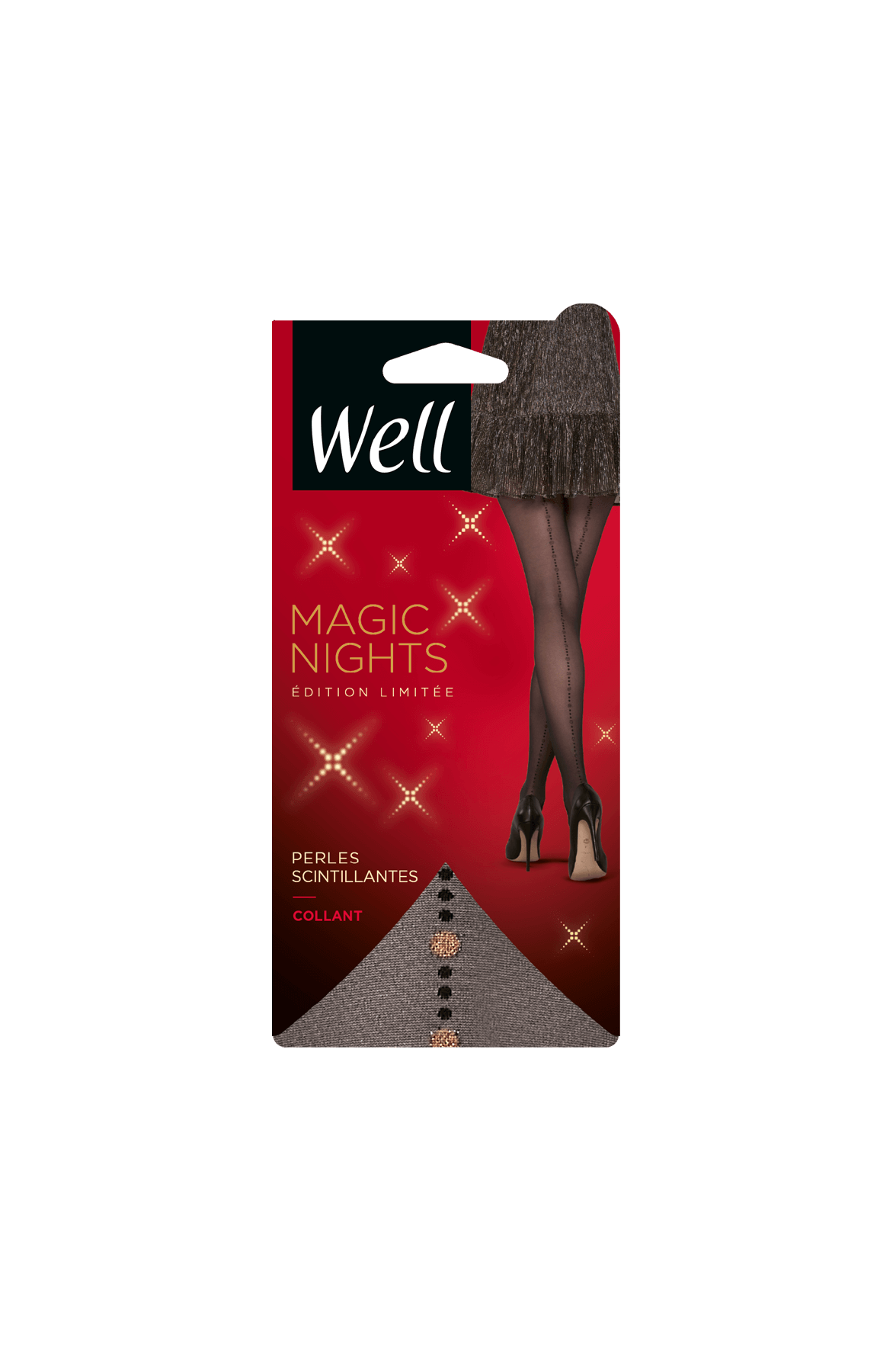 Collant Fantaisie 25D Perles Scintillantes Magic Nights