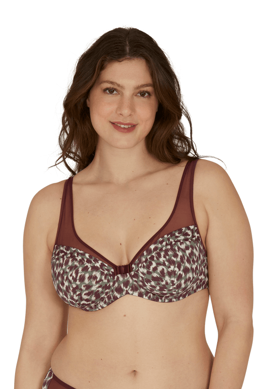 Soutien-gorge à armatures Tulle Design - Félin