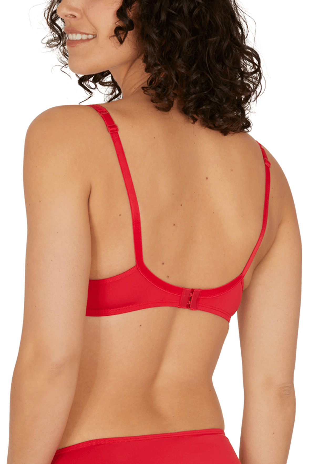 Soutien-gorge à armatures Tulle Design - Rouge ardent