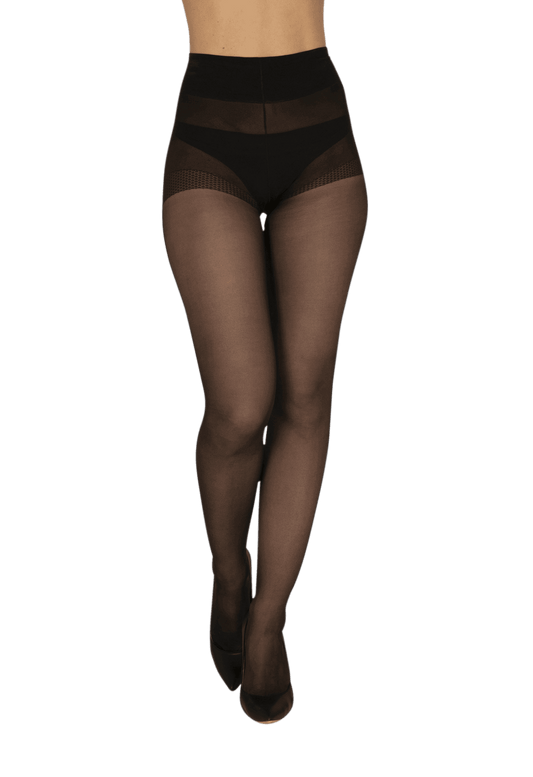 Collant Semi-Opaque 30D Accord Parfait - Noir