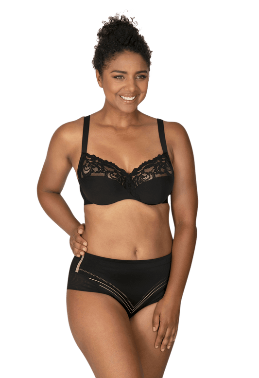 Culotte Body Galbe Elégance - Noir dune