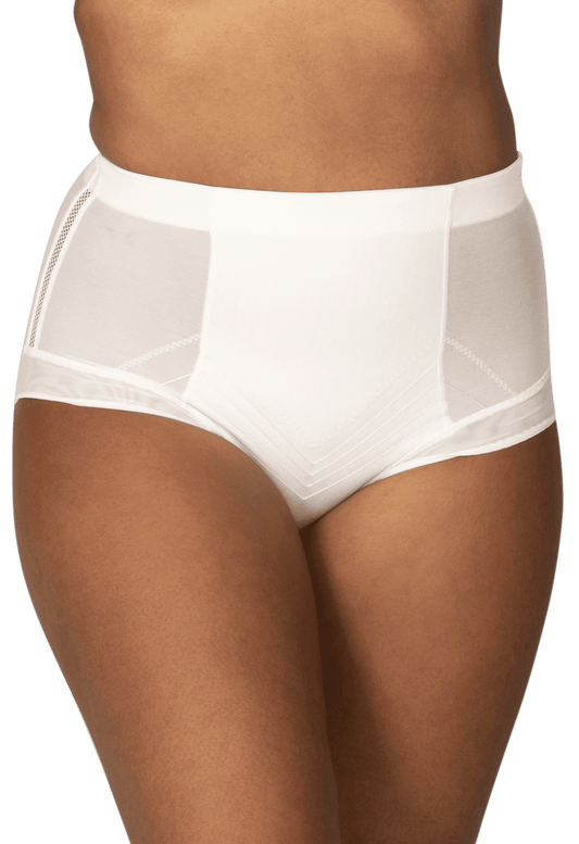 Culotte Haute Body Galbe Elégance - Blanc nacre