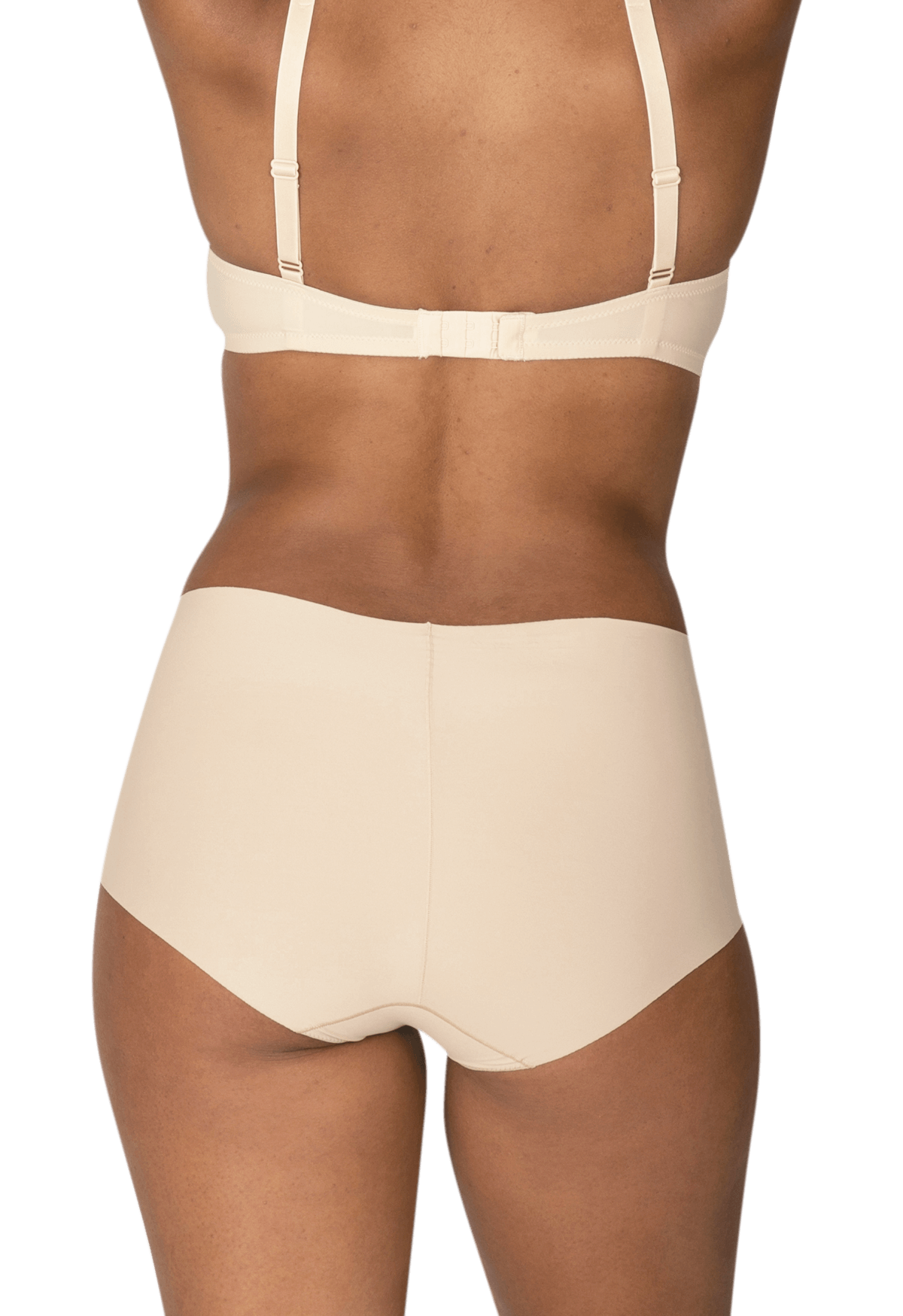 Culotte Haute Microfibre Invisi Galbe - Nude Blush