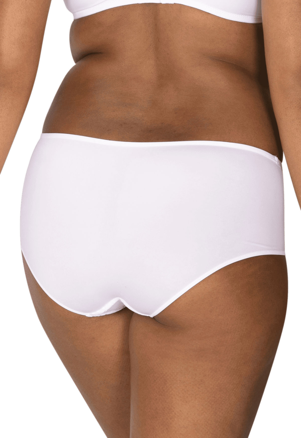 Shorty en dentelle et microfibre L'irrésistible - Blanc