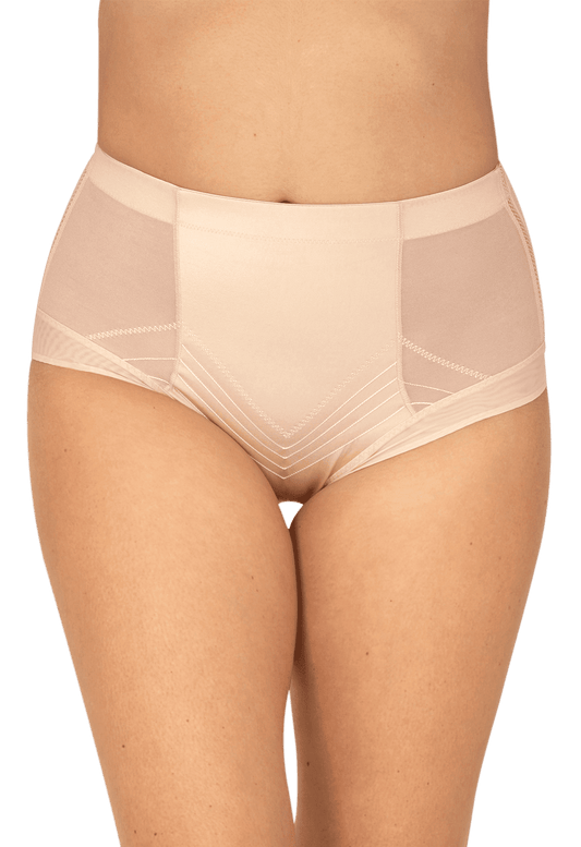Culotte Haute Body Galbe Elégance - Nude / nacre