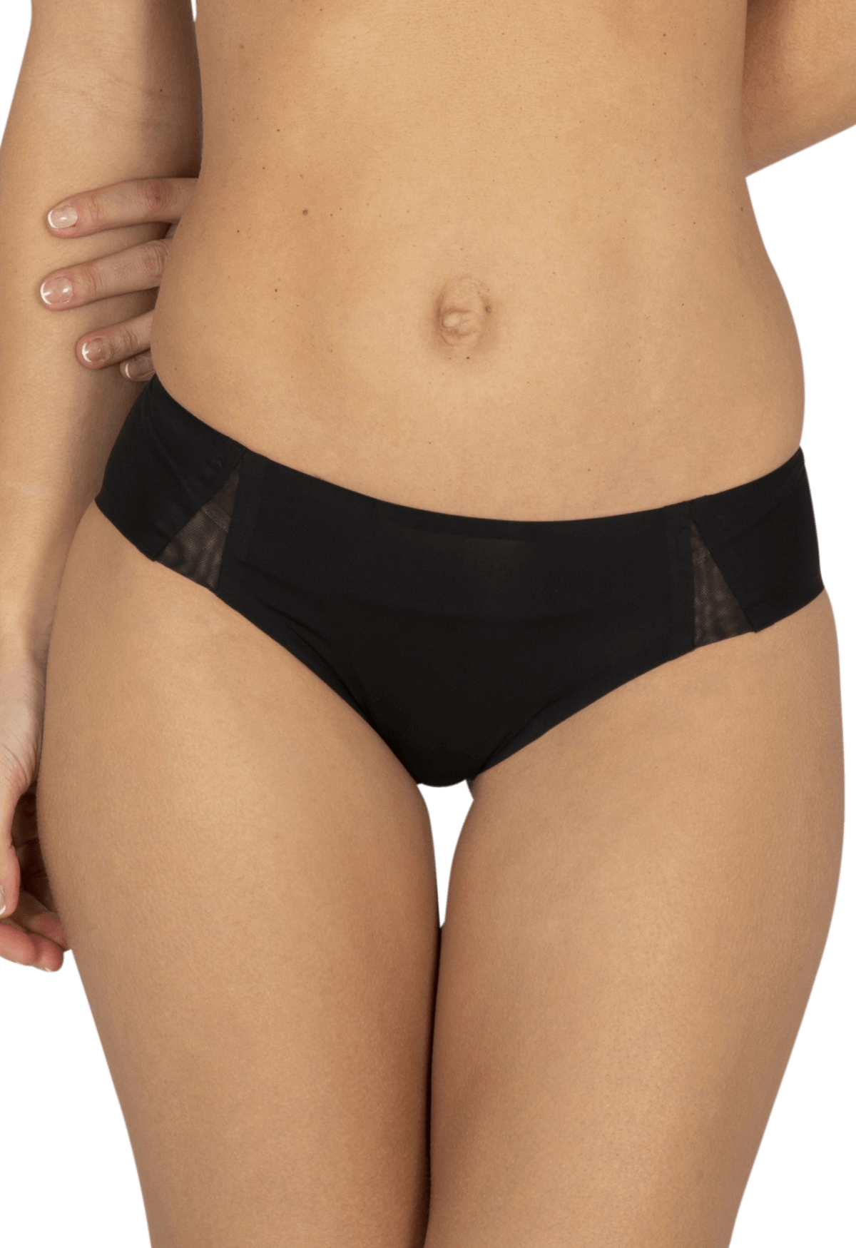 Slip En Vinyle / Latex Pour Femme - Taille L - Noir - Neuf Sans étiquette