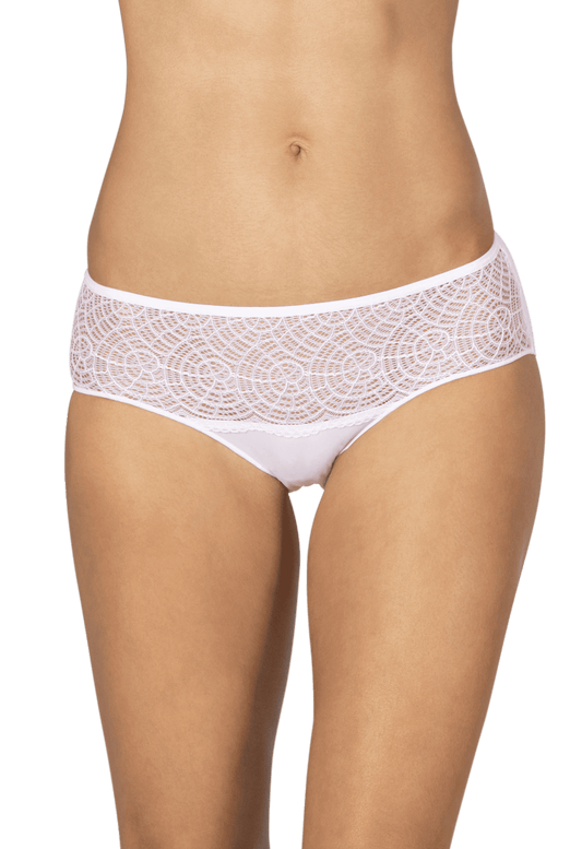 Lot de 3 Slips - Trio Dentelle Micro - Blanc